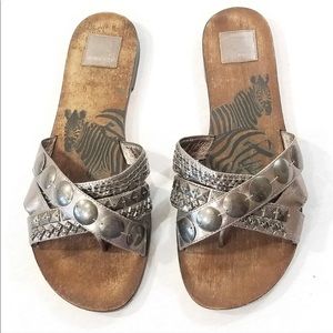 Dolce Vita Embellished  Slip-on Sandals